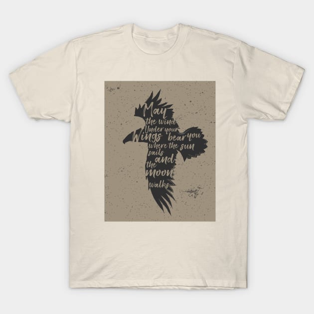 May The Wind T-Shirt by ValhallaDesigns